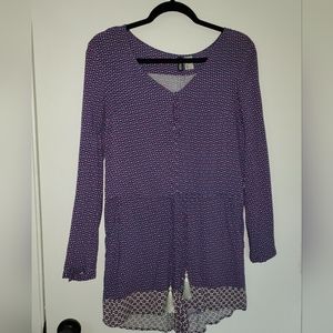 H&M Divided Patterned Romper